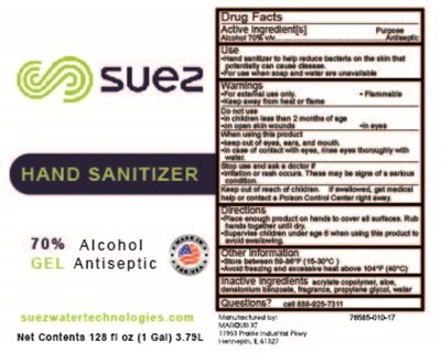 Gel 010 (Suez 1gal 4x5 010 01)